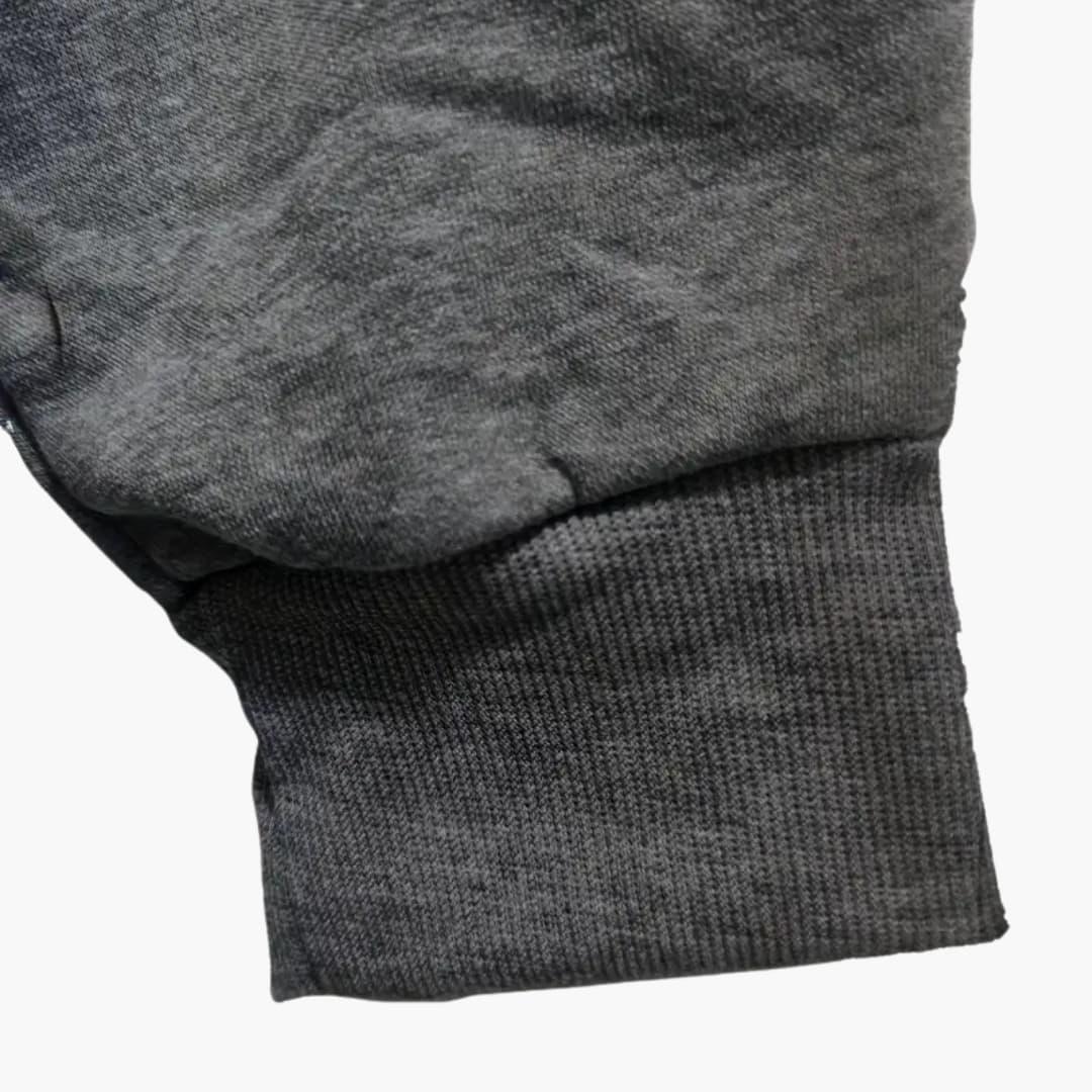 Men's Jogging Pants with Ribbed Cuffs and Back Pocket