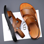 Women's Sandals with Vegan Leather Straps and Cushioned Insole