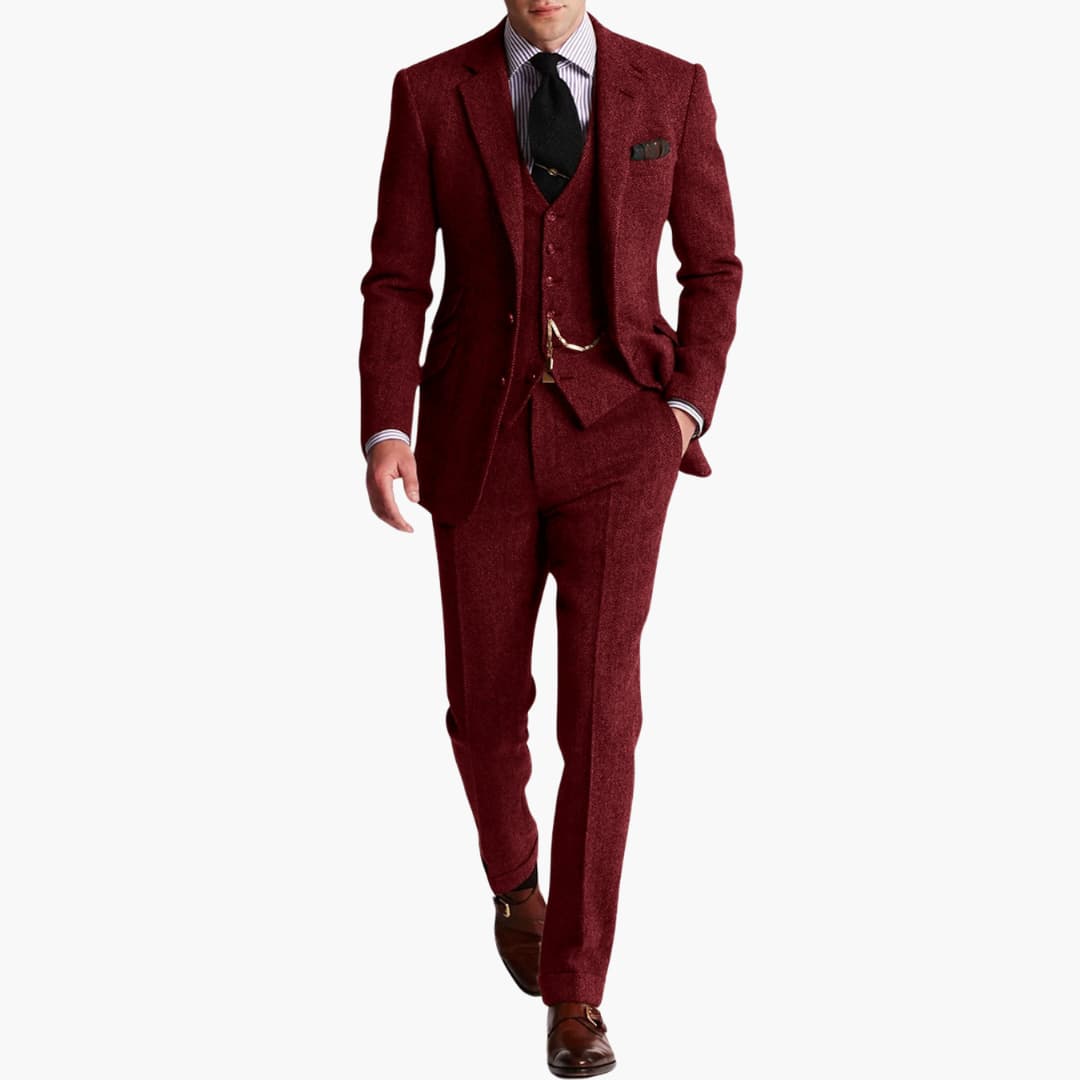 Wedding Guest Suit - Elegant Style for Men with Vest