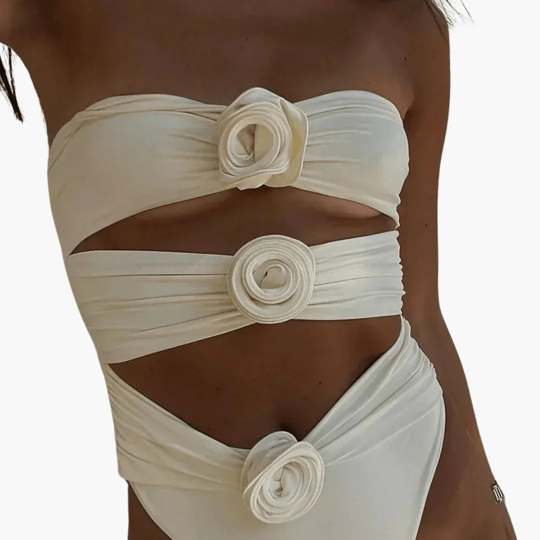 Swimsuit with Decorative Details for Women  Elegant & Modern