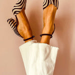 Women's Orthopedic Sandals with Ankle Strap and Mid Heel