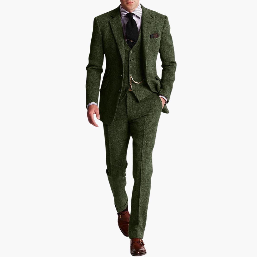 Wedding Guest Suit - Elegant Style for Men with Vest