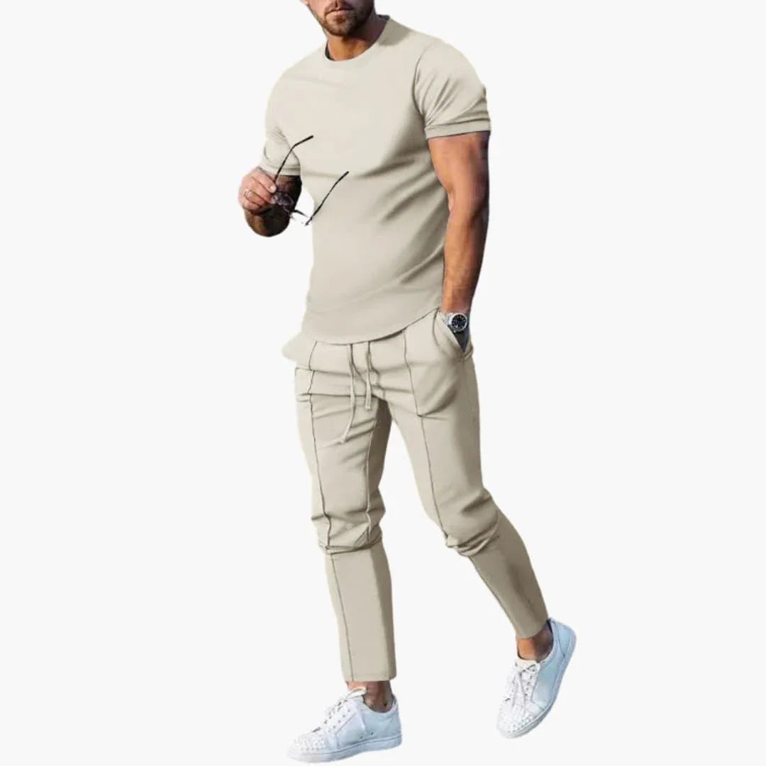Comfortable 2-Piece Set for Men  Stylish Casual Outfit