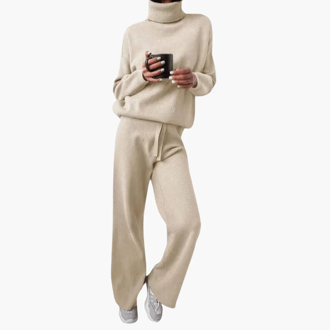 Turtleneck Set for Women  Luxurious and Comfortable Outfit