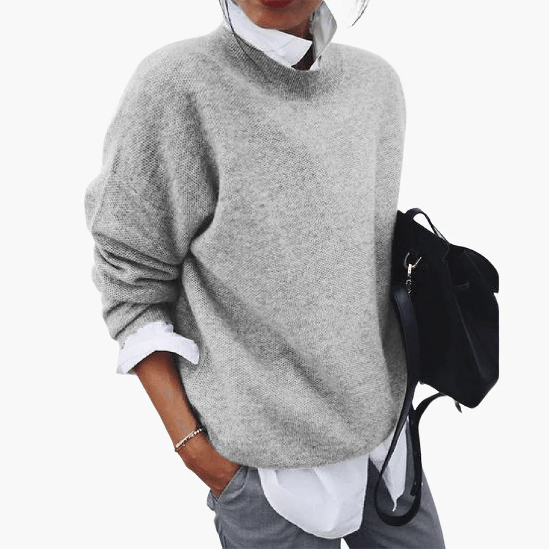 High Neck Sweater for Women  Oversized & Soft