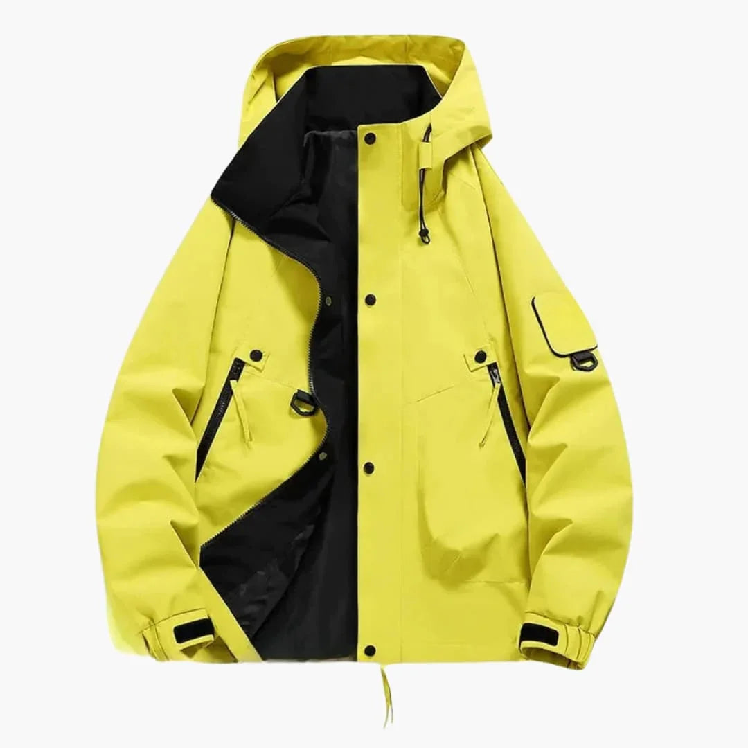 Bavane | Unisex Ski Jacket with Hood and Zipper Pockets