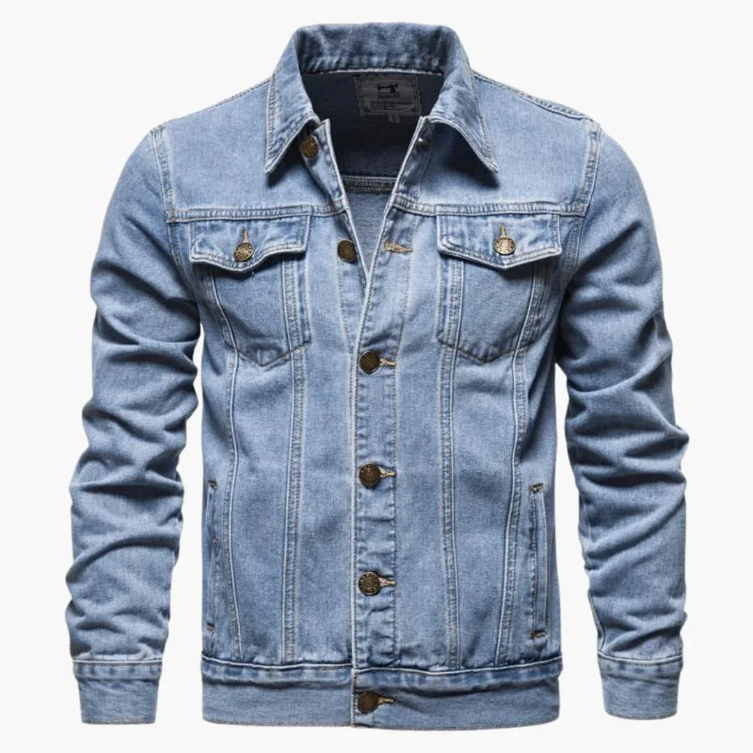 Bavane | Men's Denim Jacket  Stylish and Durable Denim Jacket