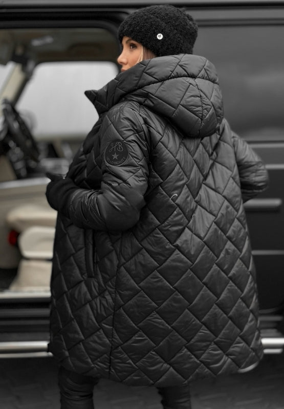 Women's Jacket | Stitched Diamond Panels