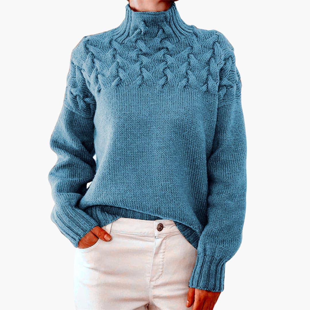 Bavane | Turtleneck Knitted Sweater for Women