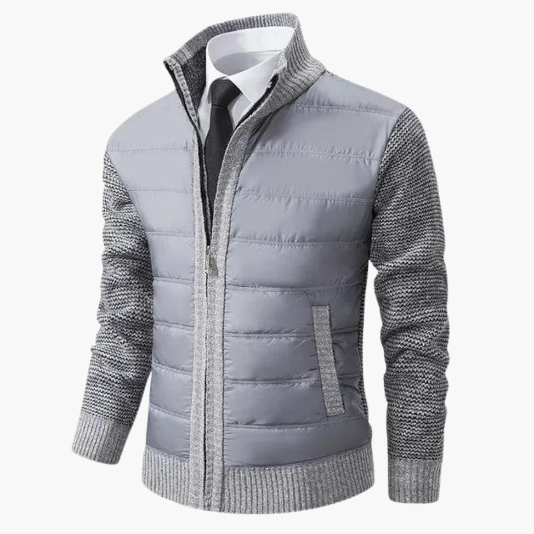 Men's Zip-Up Sweater  Comfortable & Stylish