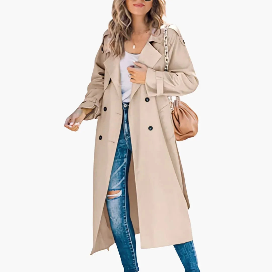 Bavane | Double-breasted Trench Coat for Women