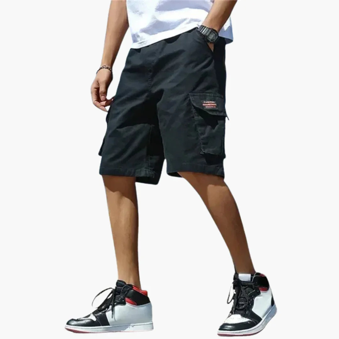 Men's Cargo Shorts  Loose Fit with Pockets