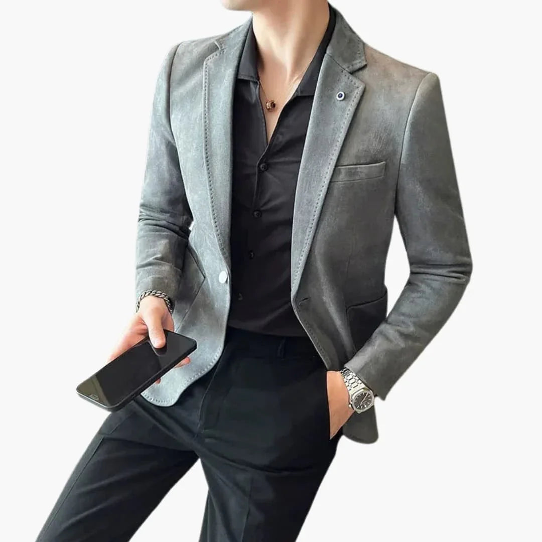 Tailored Blazer - Modern Fit Men's Jacket for Events
