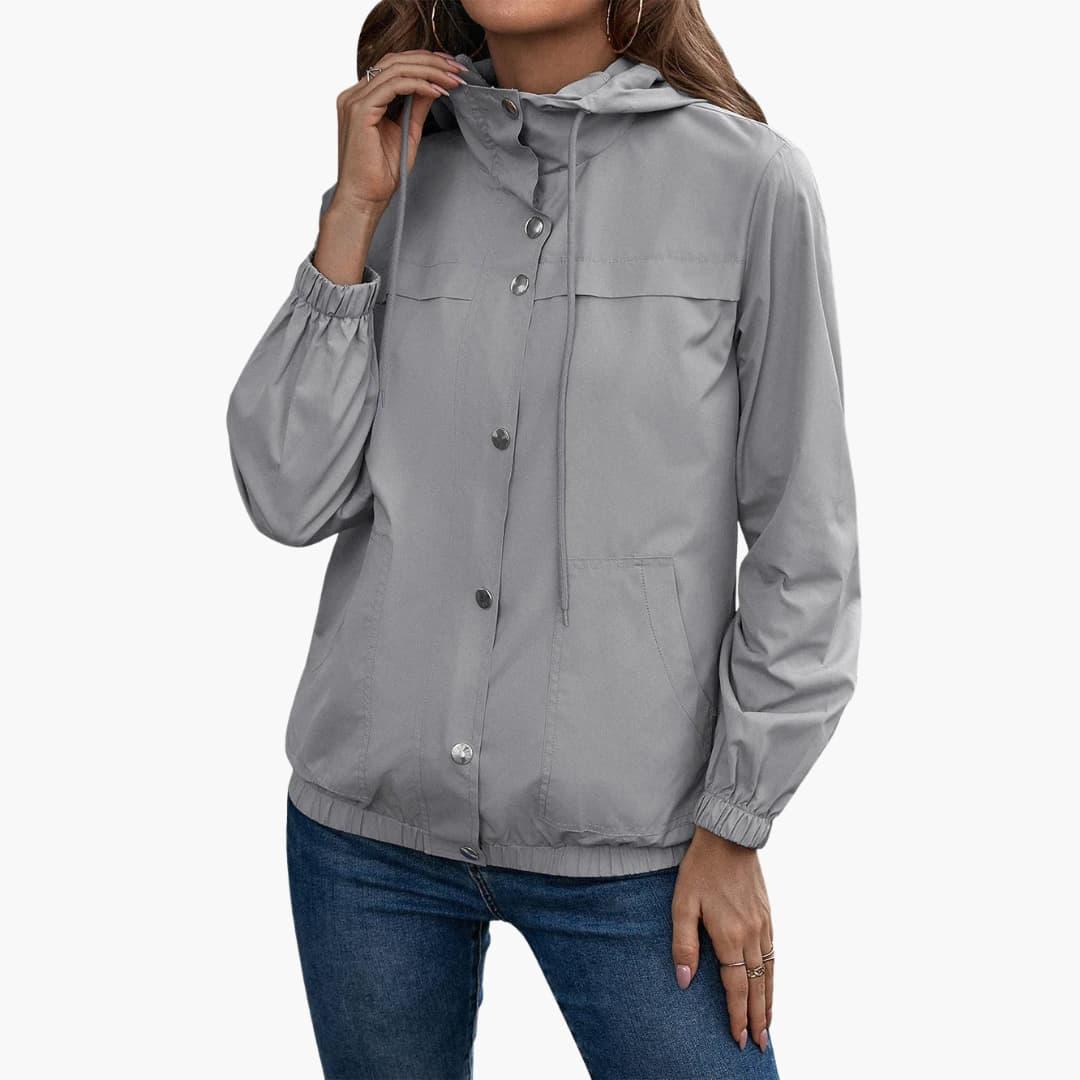 Hooded Trenchcoat with Hood for Women