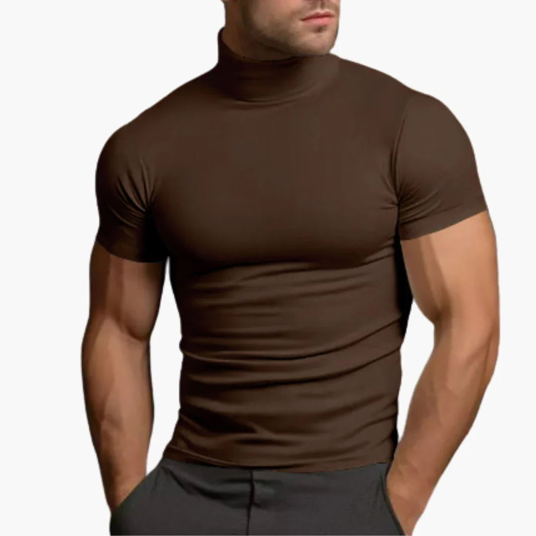 Bavane | Turtleneck Casual Shirt for Men - Comfortable and Stylish