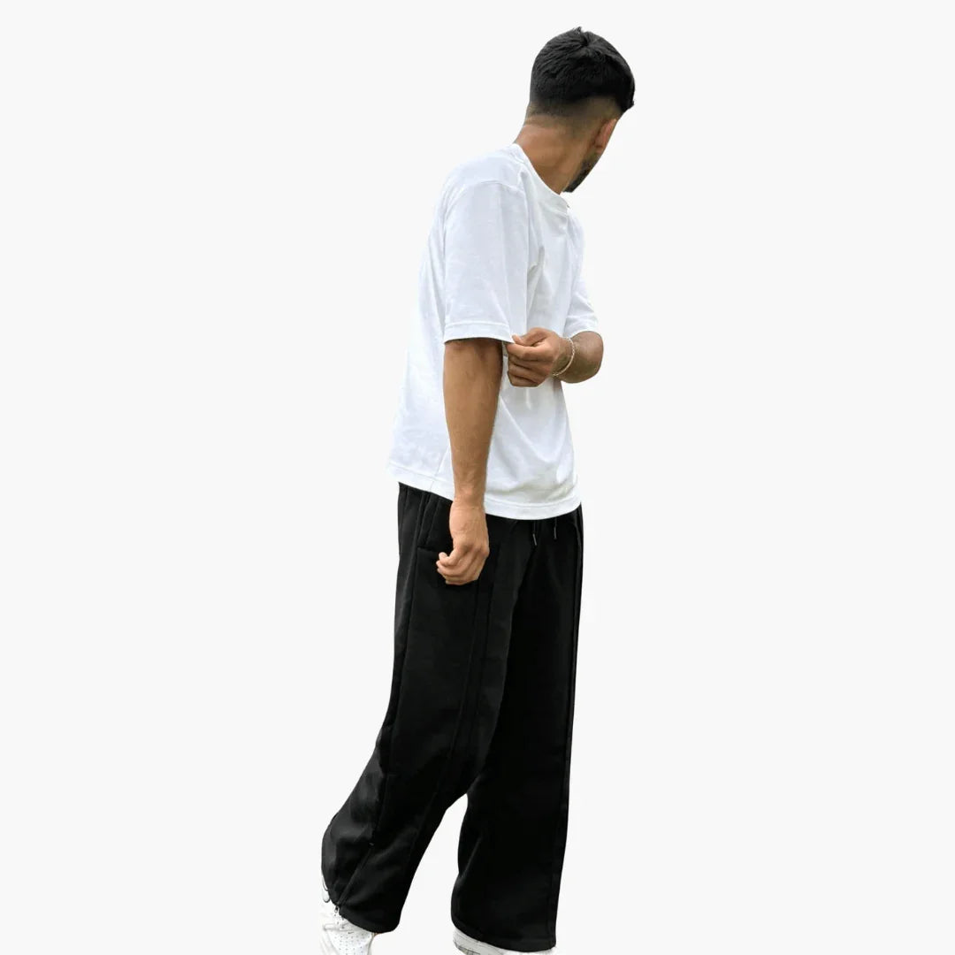 Trendy Oversized Streetwear Sweatpants for Men