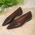 Women's Ballet Flats with Pointed Toe and Slip-On