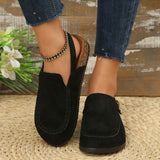 Magnolia | Women's Mules with Round Toe and Buckle