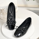 Isobel | Women's Flat Shoes with Square Toe and Slip On