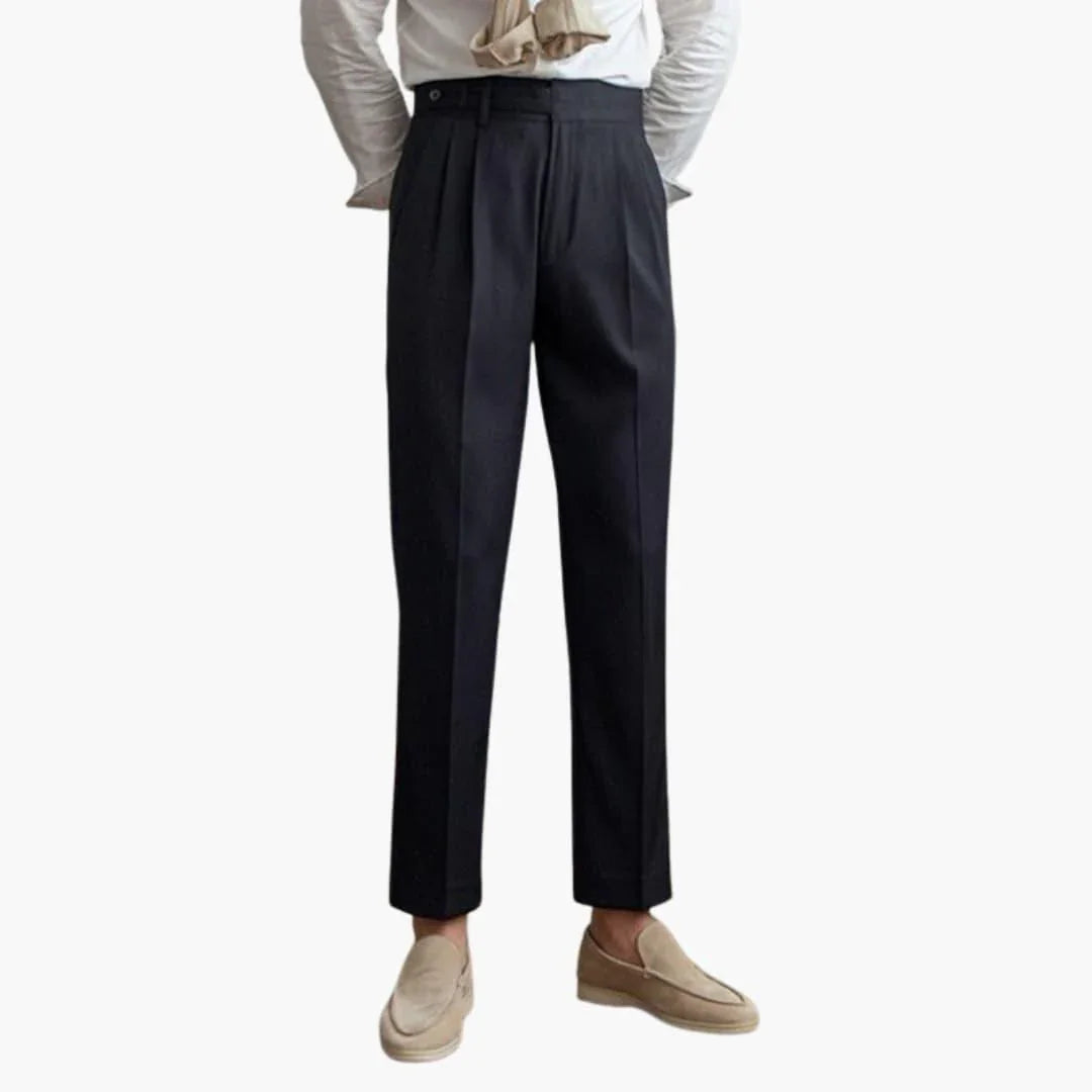 Men's Pleated Trousers  Classically Cut Pleated Pants
