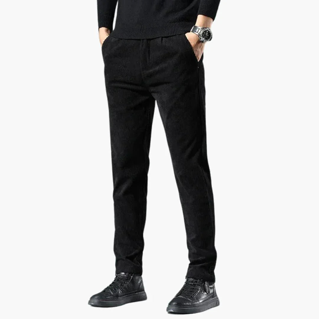 Slim Fit Cord Pants for Men  Stylish, Comfortable Casual Trousers