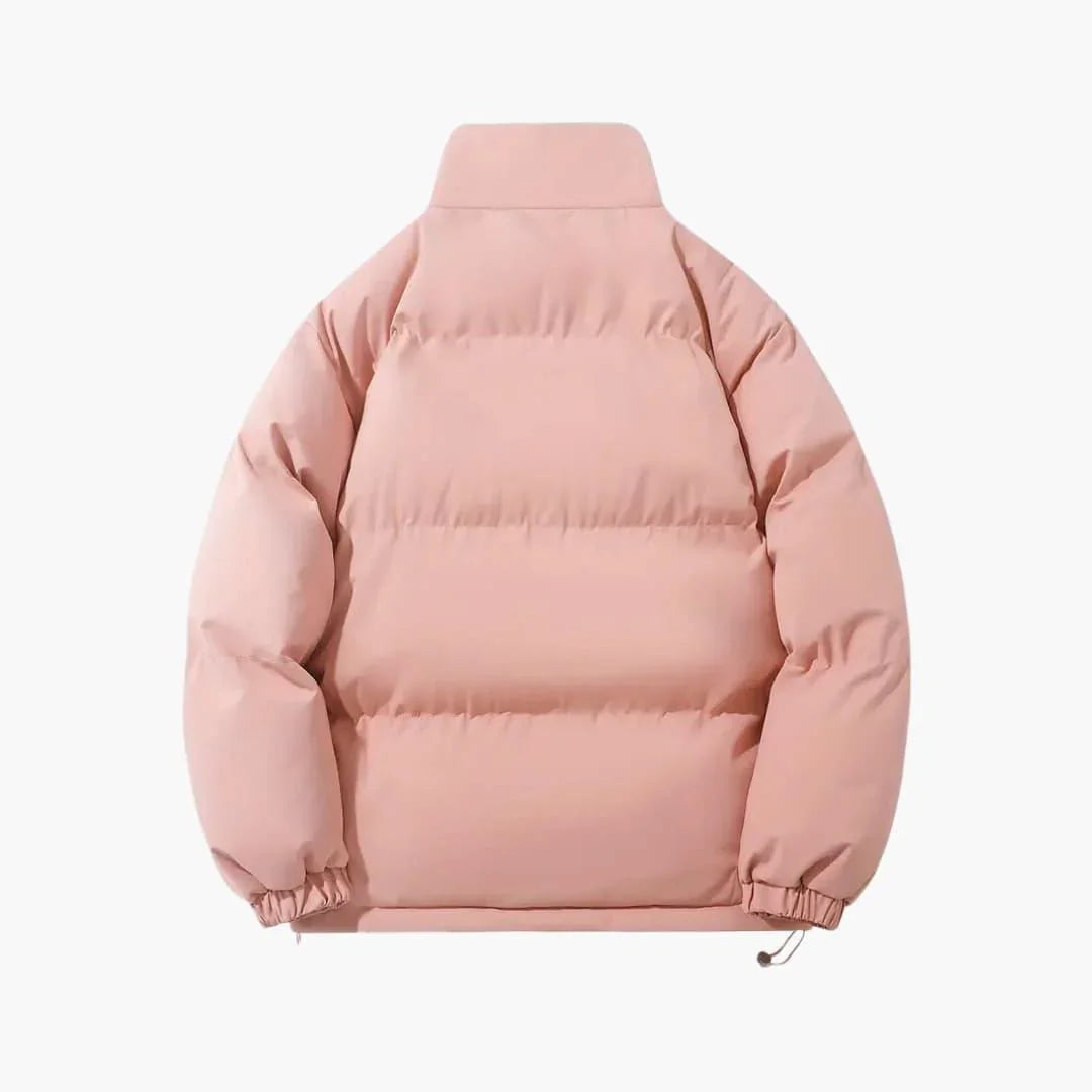 Women's Hooded Jacket with Zipper and Side Pockets