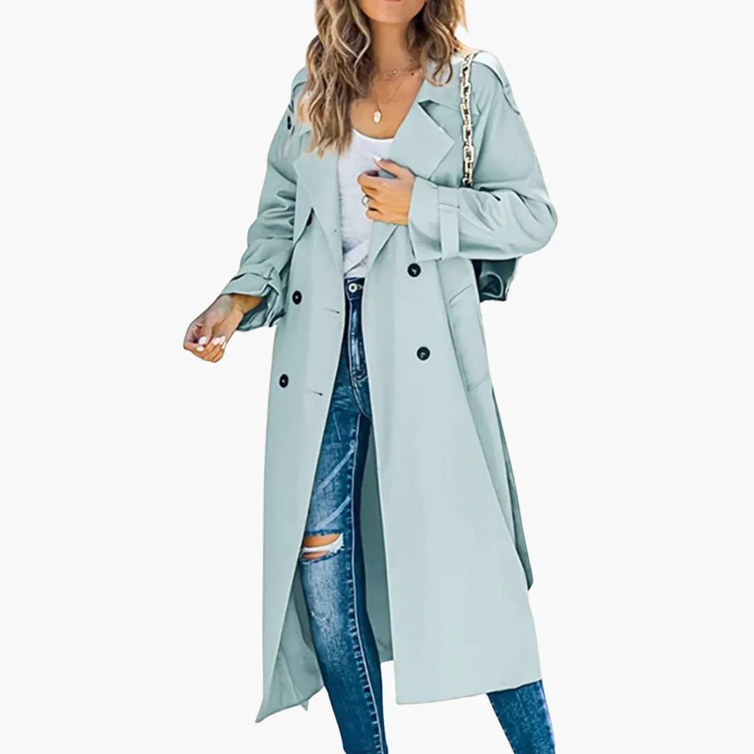 Double-breasted Trench Coat for Women