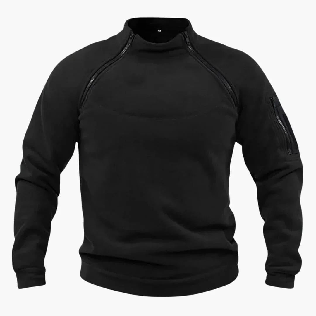 Fleece Pullover for Men  Insulated Zip Sweater