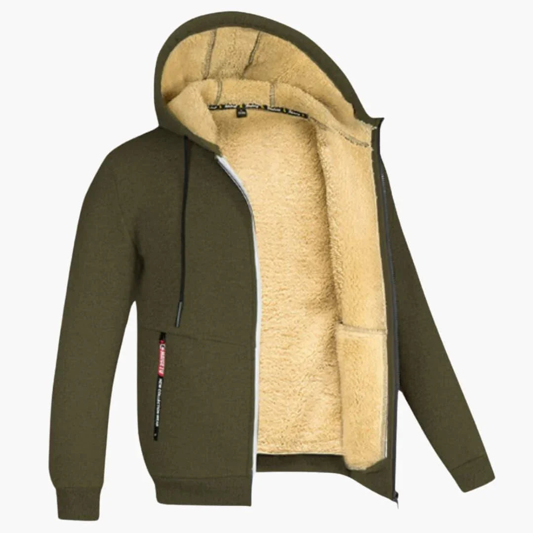 Bavane | Comfortable Hooded Sweatshirt with Fleece Lining for Men