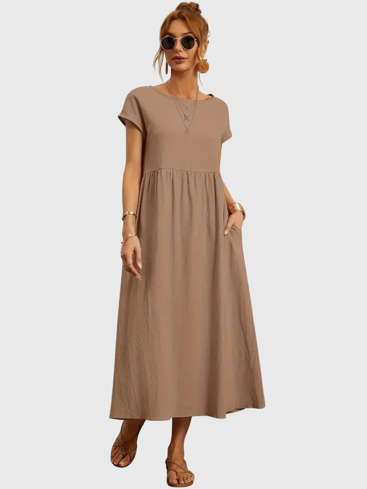 Giselle - Casual Pocket Dress