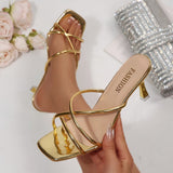 Octavia | Women's Heels with Open Toe Design and Stiletto Heel