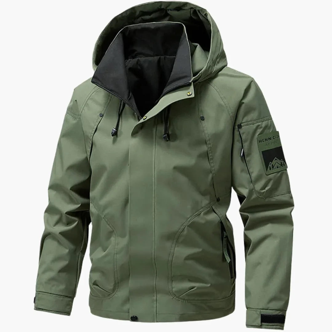 Bavane | Men's Ski Jacket with Hood and Zipper