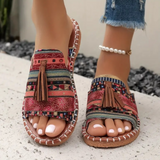 Womens Orthopedic Sandals with Cushioned Sole and Slip-On Design