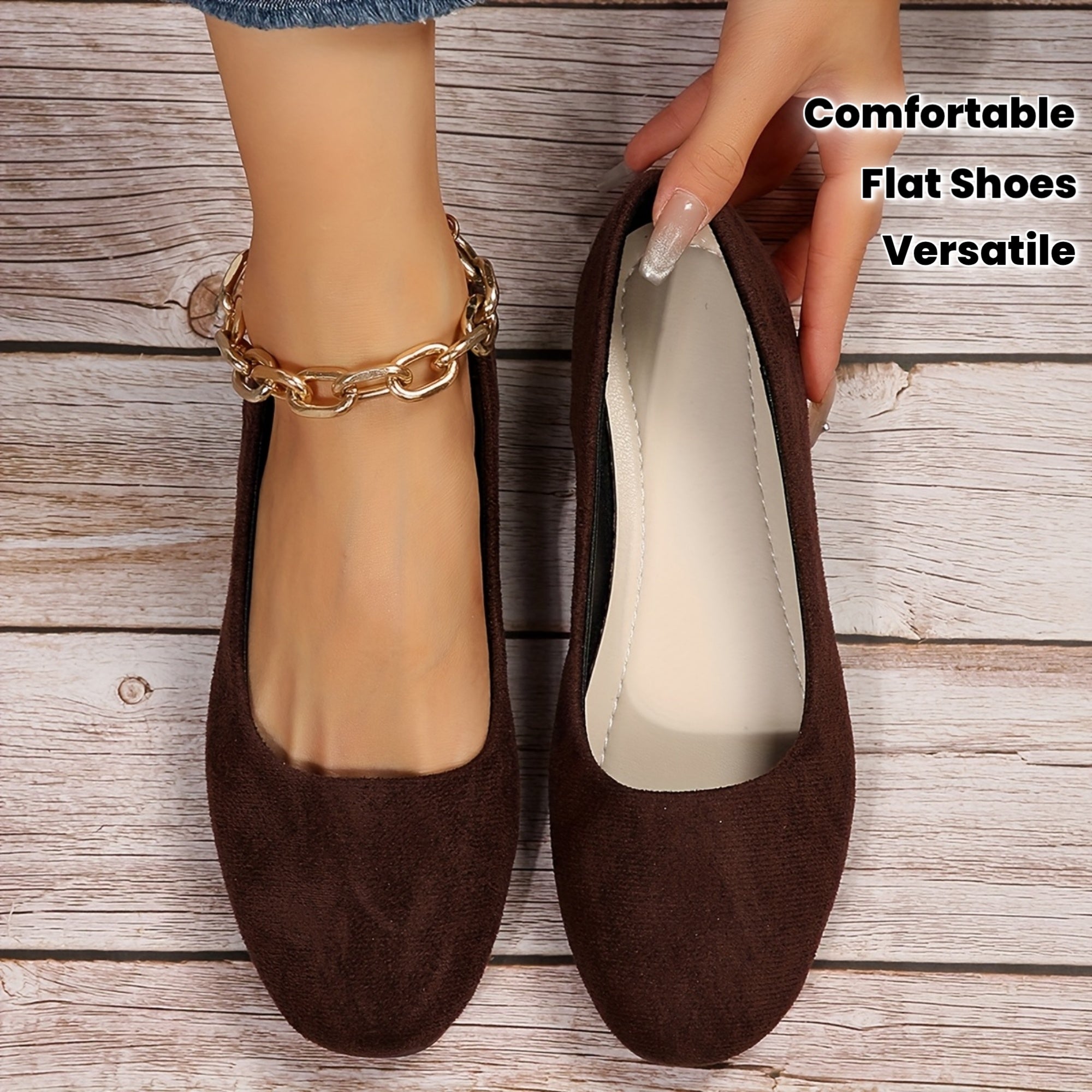 Women's Loafers with Slip On and Plain Toe