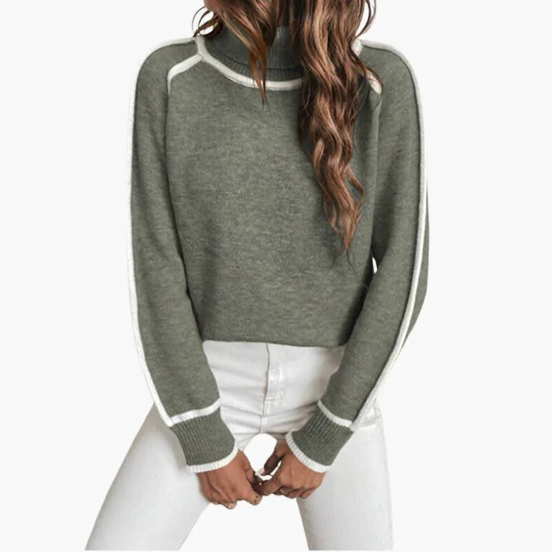 Oversized Turtleneck Sweater for Women  Cozy & Stylish
