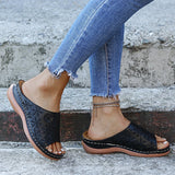 Women's Orthopedic Sandals with Arch Support and Adjustable Straps