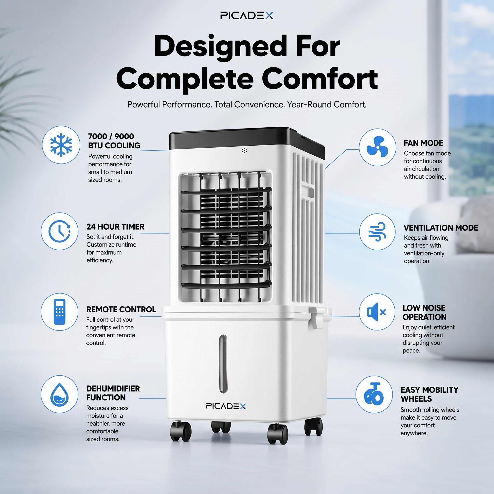 Chilven – Portable Air Cooler Unit