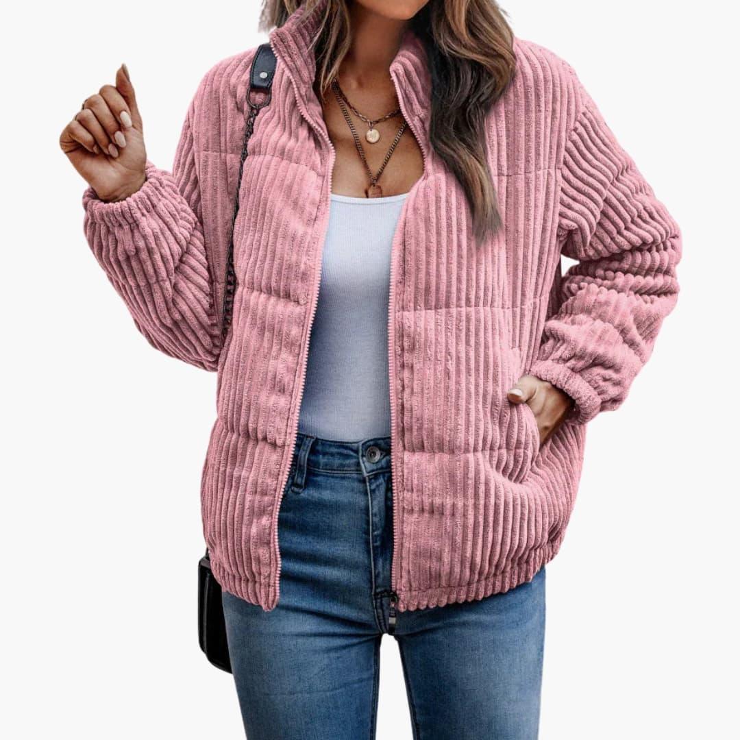 Bavane | Women's Cord Jacket with Side Pockets