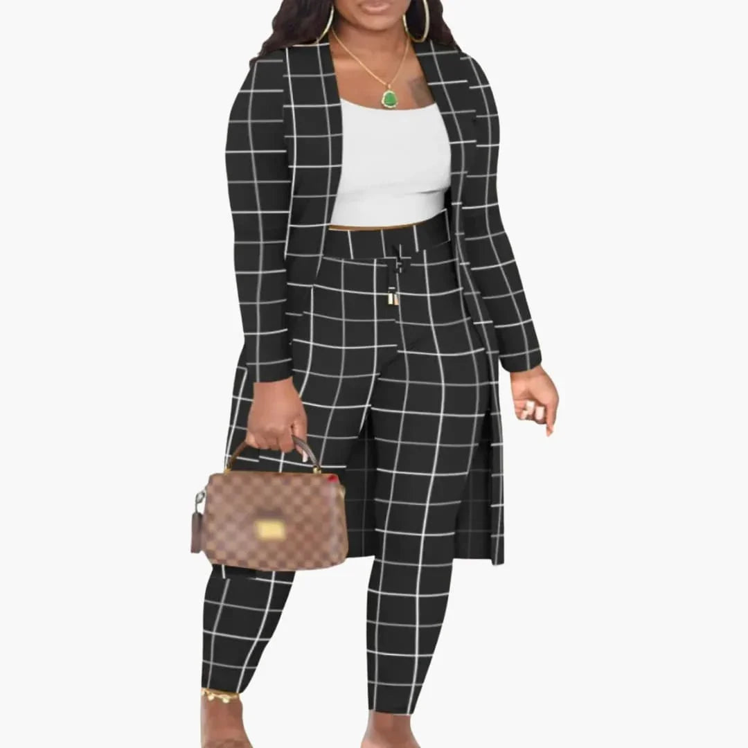 Bavane | Women's Three-Piece Outfit with Top