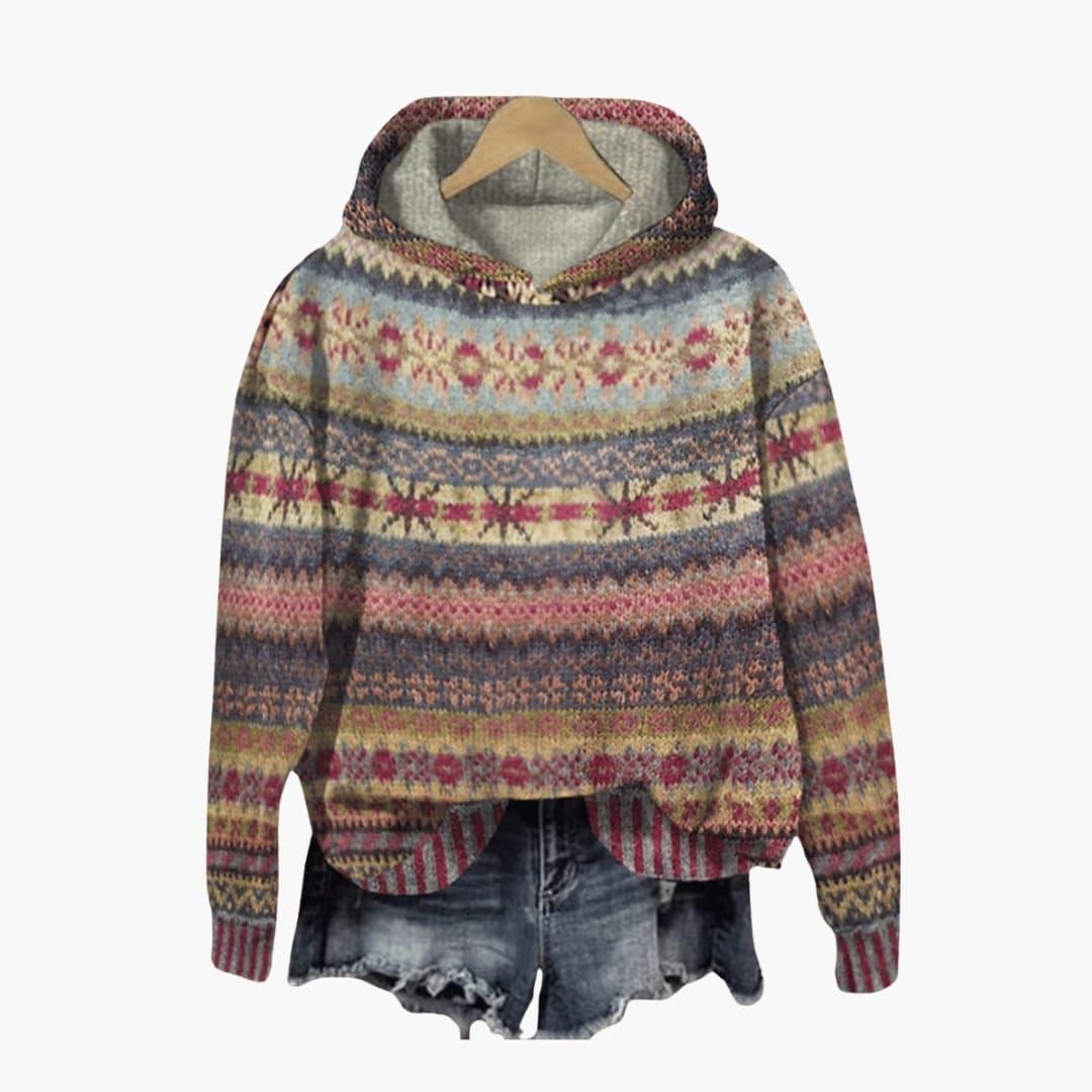 Bavane | Women's Hoodie Pullover with Long Sleeves