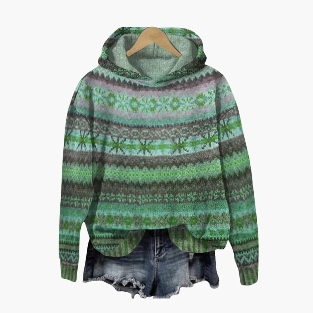 Women's Hoodie Pullover with Long Sleeves