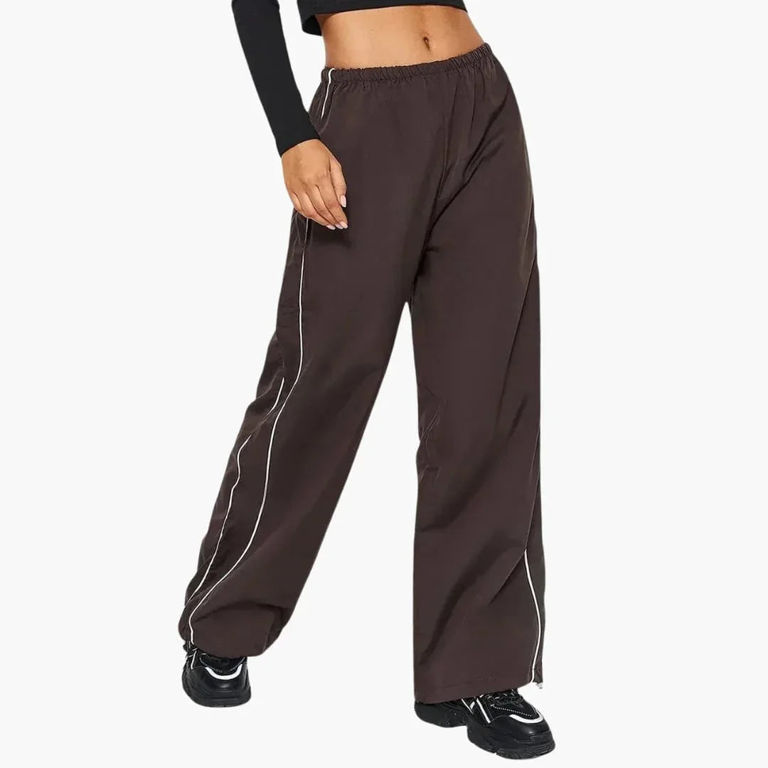 Women's Jogging Pants with Side Stripes