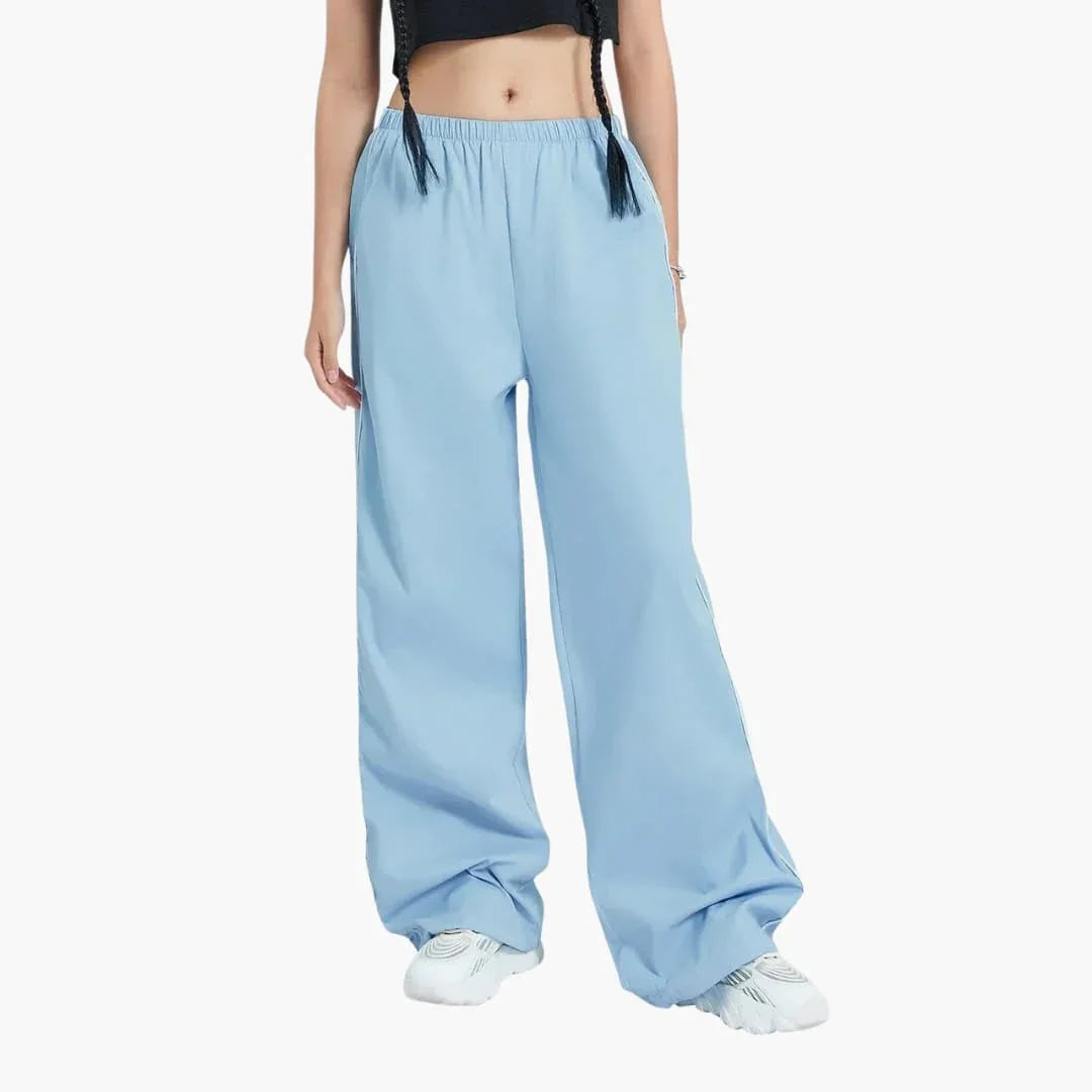 Women's Jogging Pants with Side Stripes