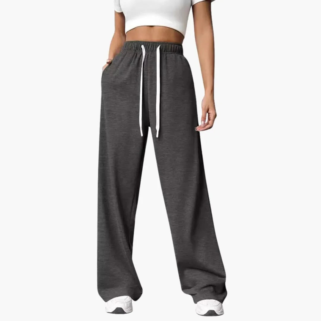 Women's Jogging Pants with Side Pockets