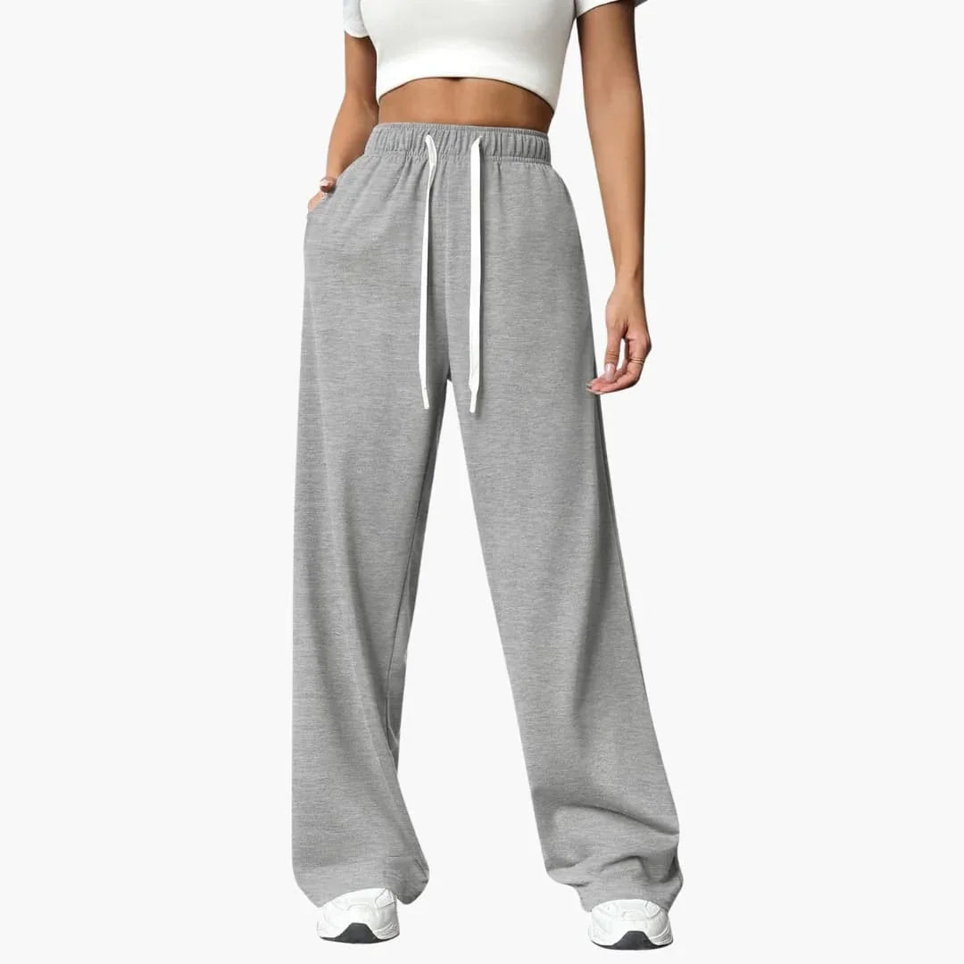 Women's Jogging Pants with Side Pockets