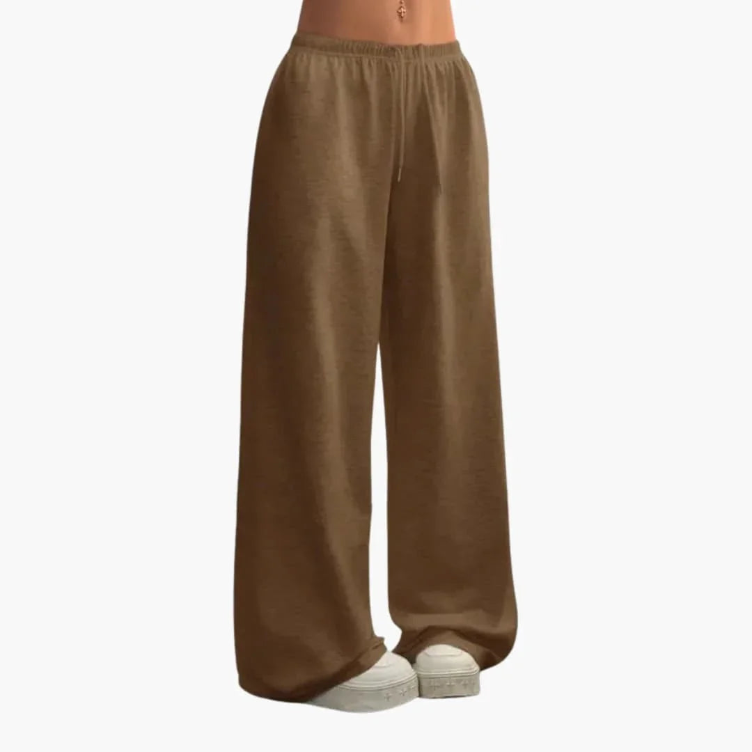Women's Jogging Pants with Wide Leg