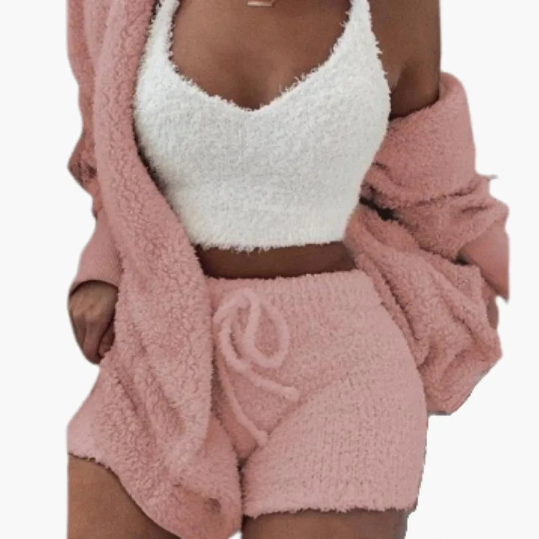 Women's Lounge Set with Cardigan