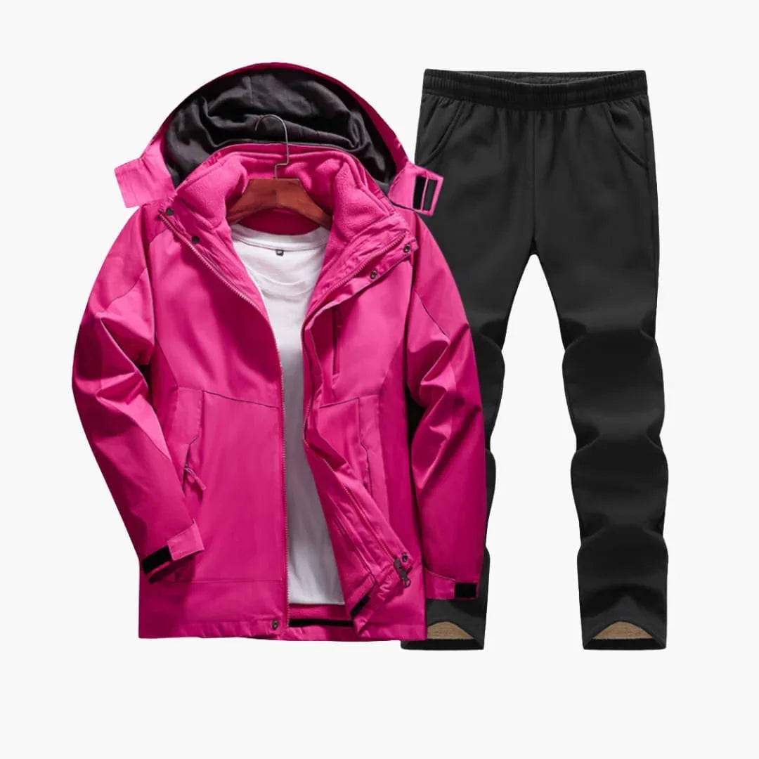Bavane | Women's Outdoor Set with Hooded Jacket and Pants