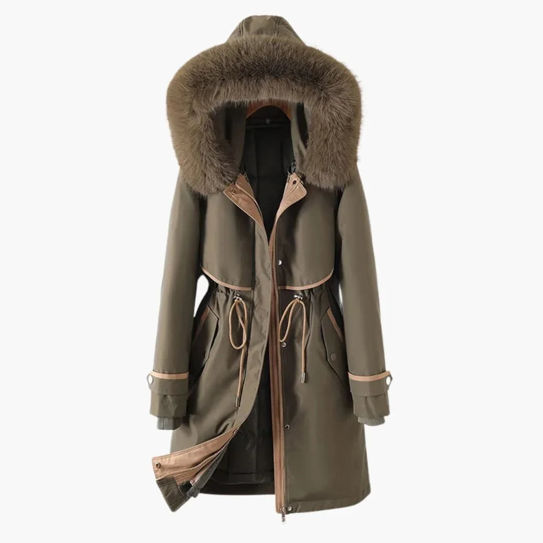 Bavane | Women's Parka Jacket with Hood