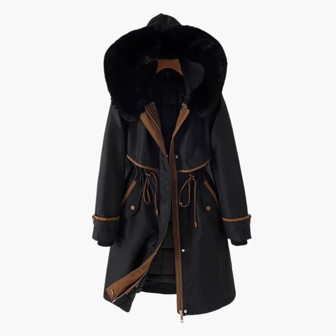 Women's Parka Jacket with Hood